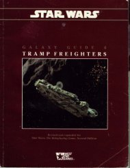 Galaxy Guide 6: Tramp Freighters - D6 Holocron