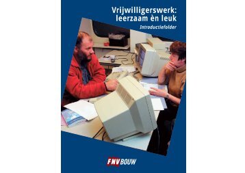 Vrijwilligerswerk: leerzaam èn leuk - Afdeling