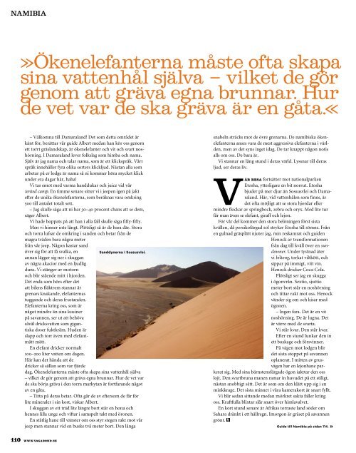 Vagabond Namibia - Trackers