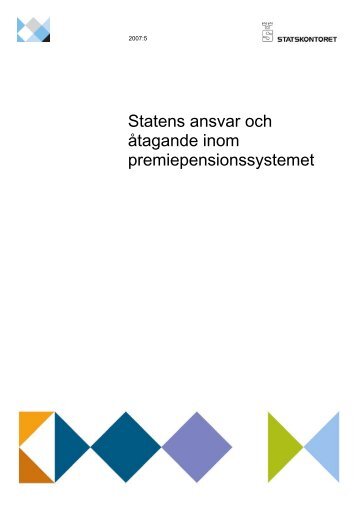 Statens ansvar och åtagande inom ... - Statskontoret