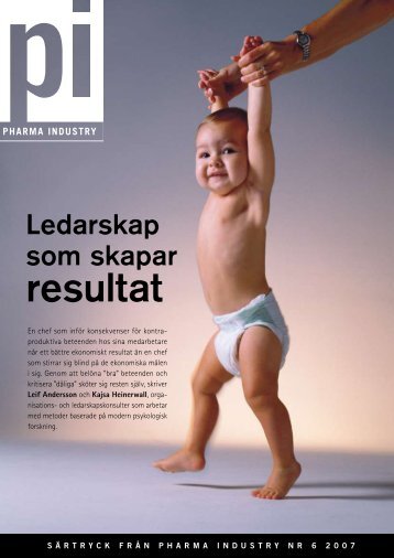 PI2007-6 Ledarskap som skapar resultat.pdf - Kajsa Heinerwall AB