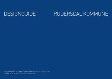 DESIGNGUIDE RUDERSDAL KOMMUNE