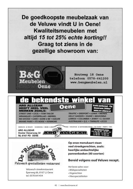 Magazine 2010 - Feest in Oene