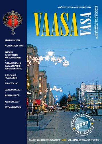 Kaupungin tiedotuslehti 1/2007 - Vaasa