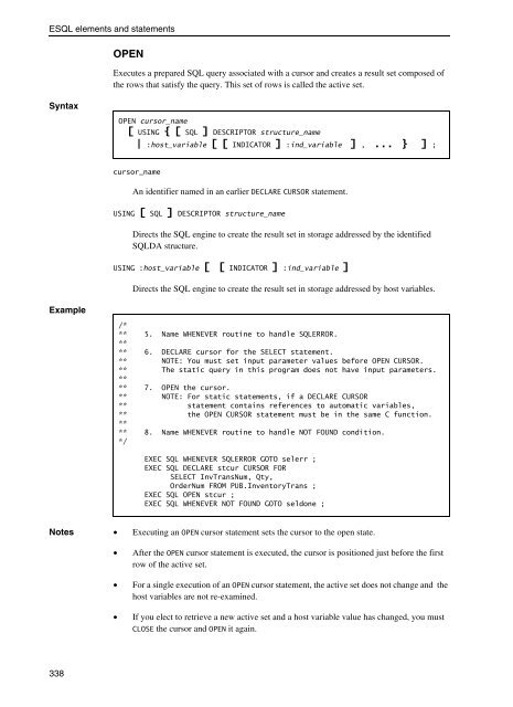 Openedge Data Management: SQL Reference - Product ...