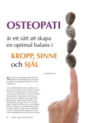 OSTEOPATI - Inspire