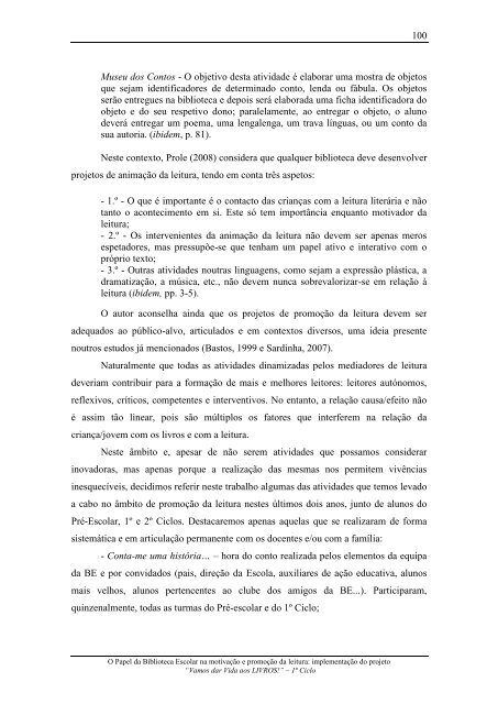 Projeto - Vamos dar Vida aos Livros - Lúcia Morgado - 2012.pdf