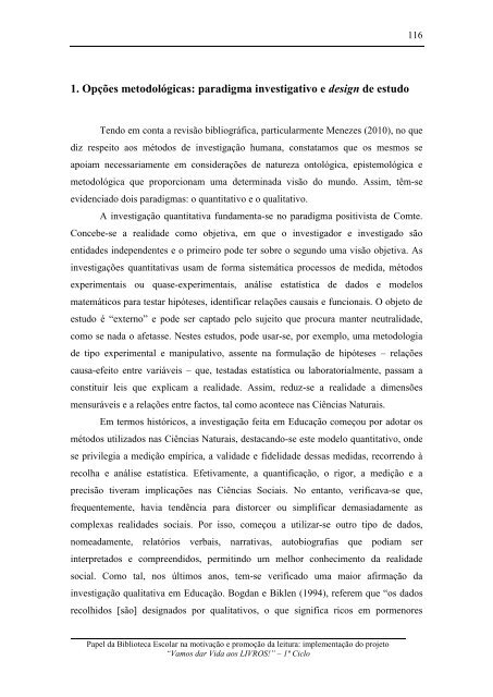 Projeto - Vamos dar Vida aos Livros - Lúcia Morgado - 2012.pdf