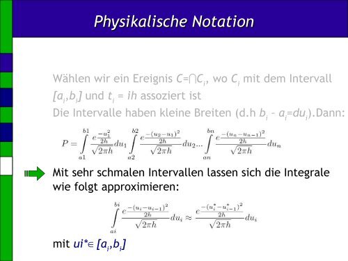 Wiener Maß - Institut für Mathematik - TUHH