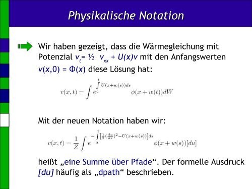 Wiener Maß - Institut für Mathematik - TUHH