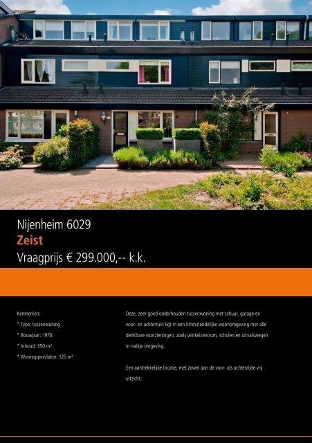 WONINGBROCHURE - Giesberts Beëdigde Makelaars