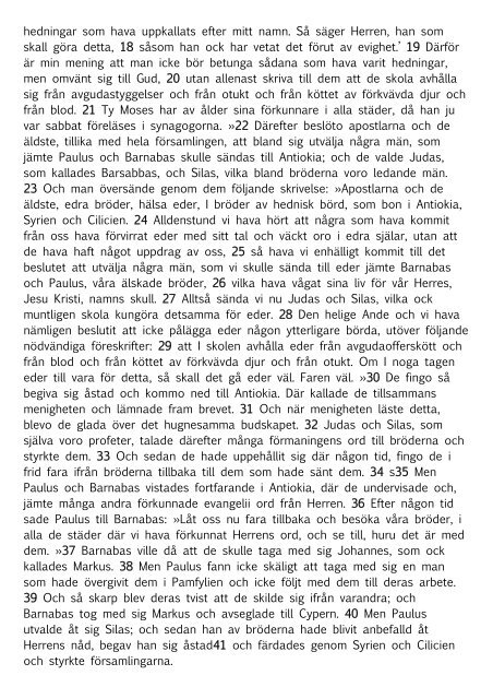 Svenska Bibeln 1917 - findbible.net