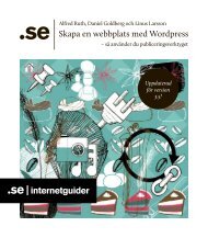 Skapa en webbplats med WordPress (pdf) - SE