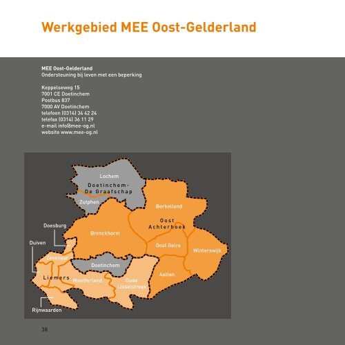 MEE Oost-Gelderland Jaarverslag 2011