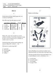 VAK : NATUURONDERWIJS DATUM: WOENSDAG 22 JULI ... - ECOIS