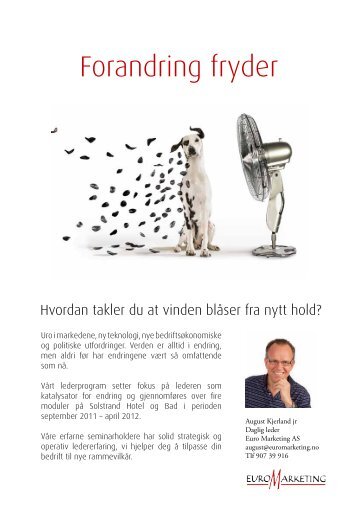 Forandring fryder - wam.no