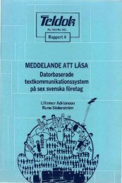 Teldok - Meddelande att läsa