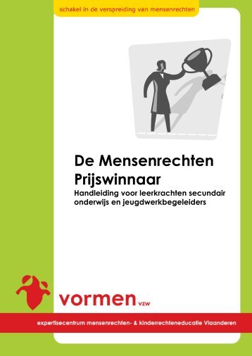 De Mensenrechten Prijswinnaar - Vormen vzw