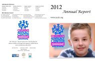 2012 Annual Report - Children's Advocacy Center