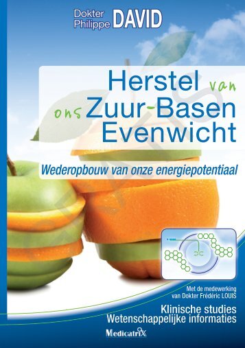 Herstel van onszuur-Basen Evenwicht - Editions marco pietteur