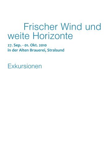 Exkursionsführer (PDF) - Deutscher Naturschutztag