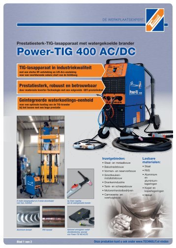 Power-TIG 400 AC/DC - TECHNOLIT - TECHNOLIT