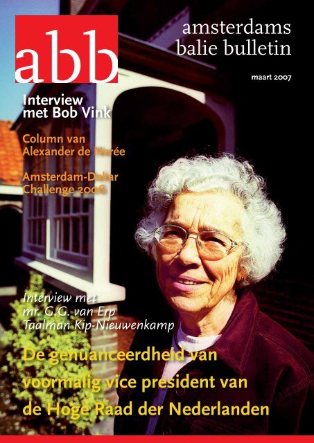 Het Amsterdams Baliebulletin