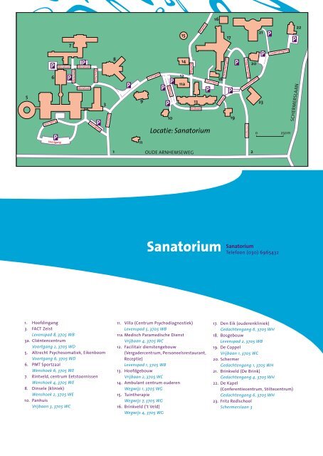 Terreinplattegrond en route in pdf - Altrecht