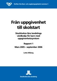 Från uppgivenhet till skolstart.pdf - BUP