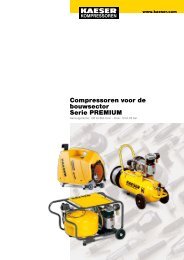 Compressoren voor de bouwsector Serie PREMIUM - Kaeser ...