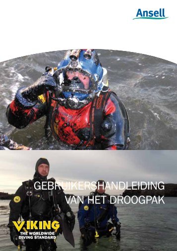 gebruikershandleiding van het droogpak - Ansell Protective Solutions