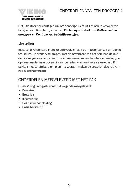 gebruikershandleiding van het droogpak - Ansell Protective Solutions