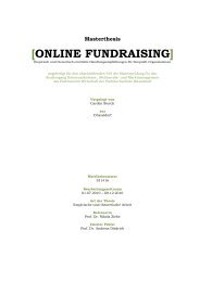 Download der kompletten Masterthesis Online-Fundraising