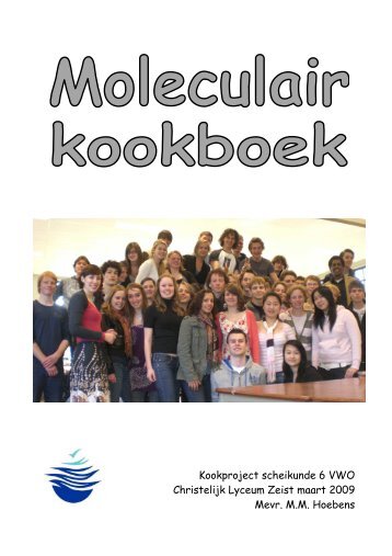 moleculair kookboek juni 2009 - CLZ vaklokalen