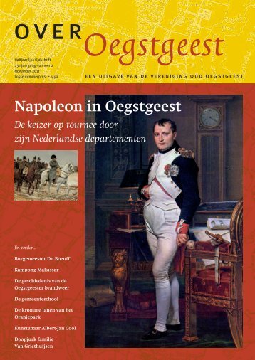 Napoleon in Oegstgeest - Vereniging Oud Oegstgeest