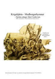 Texthäftet - Krigshjärta