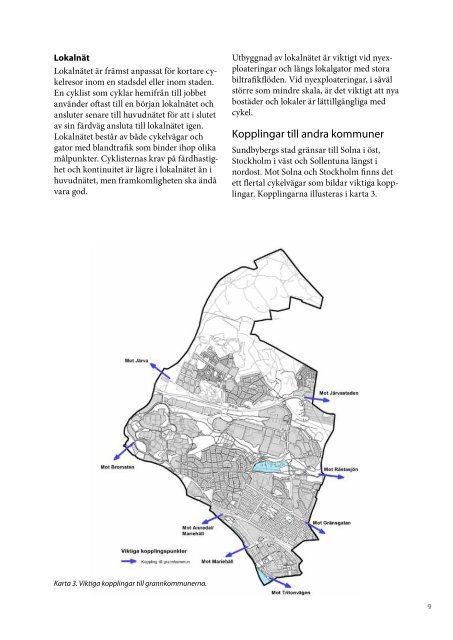 Cykelplan för Sundbyberg