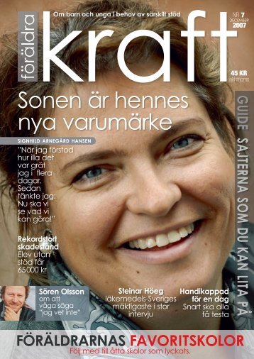 Hämta pdf-versionen av Föräldrakraft nr 7, 2007.