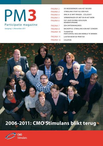 2006-2011: CMO Stimulans blikt terug - JSO