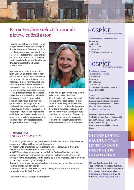 Download Nieuwsbrief nr.8 - Hospice Kromme Rijnstreek