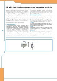 2.9 VSH Conti Koudwaterbewaking met eenvoudige registratie