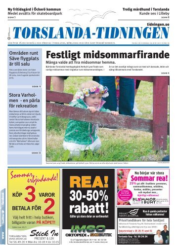 30-50% rabatt! - Torslanda Tidningen