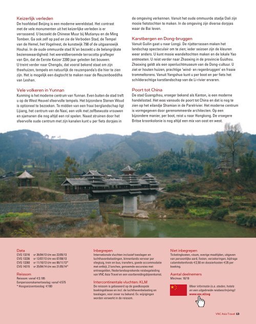 Brochure - VNC Asia Travel