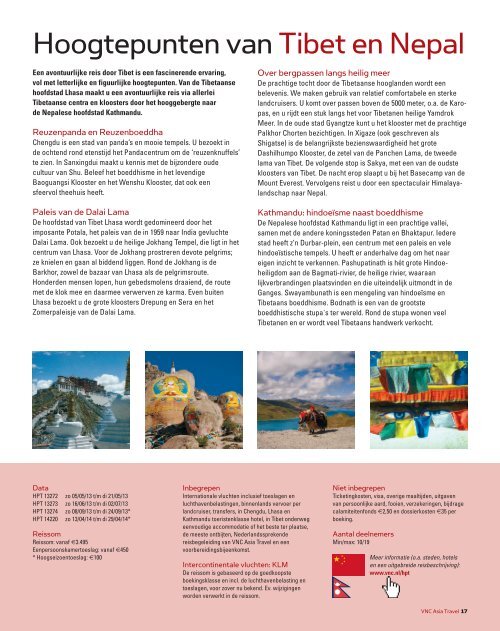 Brochure - VNC Asia Travel