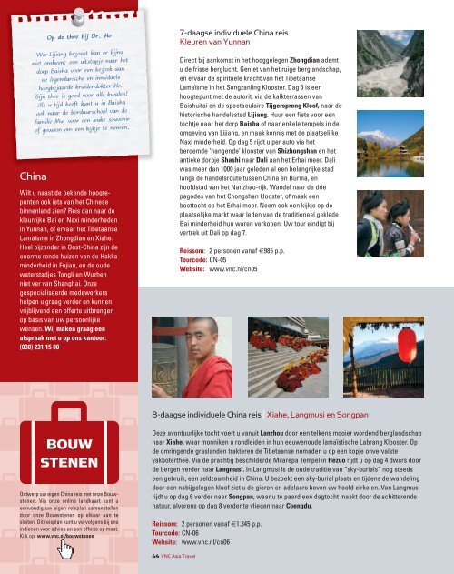 Brochure - VNC Asia Travel