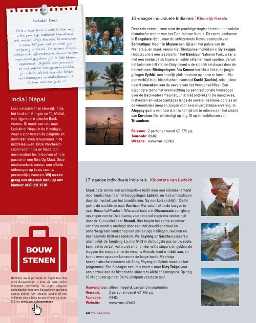 Brochure - VNC Asia Travel