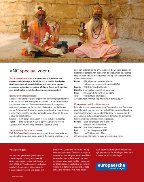 Brochure - VNC Asia Travel