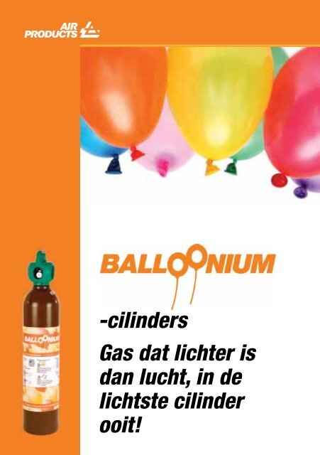 Brochure Balloonium - Air Products