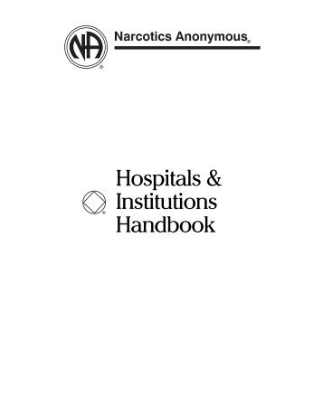 H&I Handbook - Narcotics Anonymous