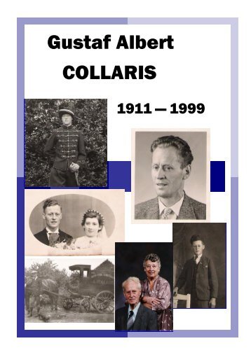 Gustaf Albert Collaris 1911 - Genealogie Collaris & Pieters